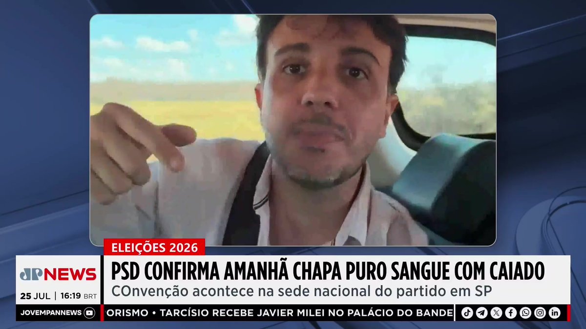 Renan Santos (Missão) postou um vídeo nas redes sociais questionando o caso dos agentes americanos do Departamento de Estado que tentaram vir ao Brasil questionar o funcionamento do sistema eleitoral. Assista ao programa completo: