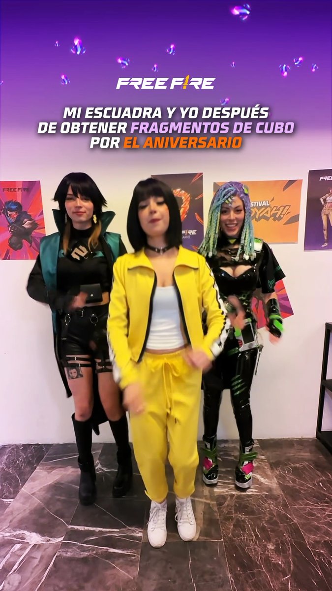 ⏰ Solo hoy y mañana podrás conseguir hasta 60 Fragmentos del Cubo Mágico por el #9AniversarioFF 🔥 ¡Entra al juego hoy y mañana para los tuyos!