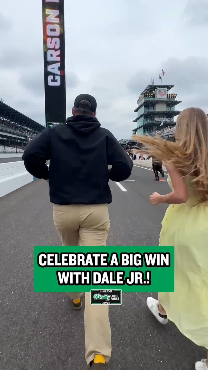 You're getting us all emotional, Dale Earnhardt Jr.. 😭