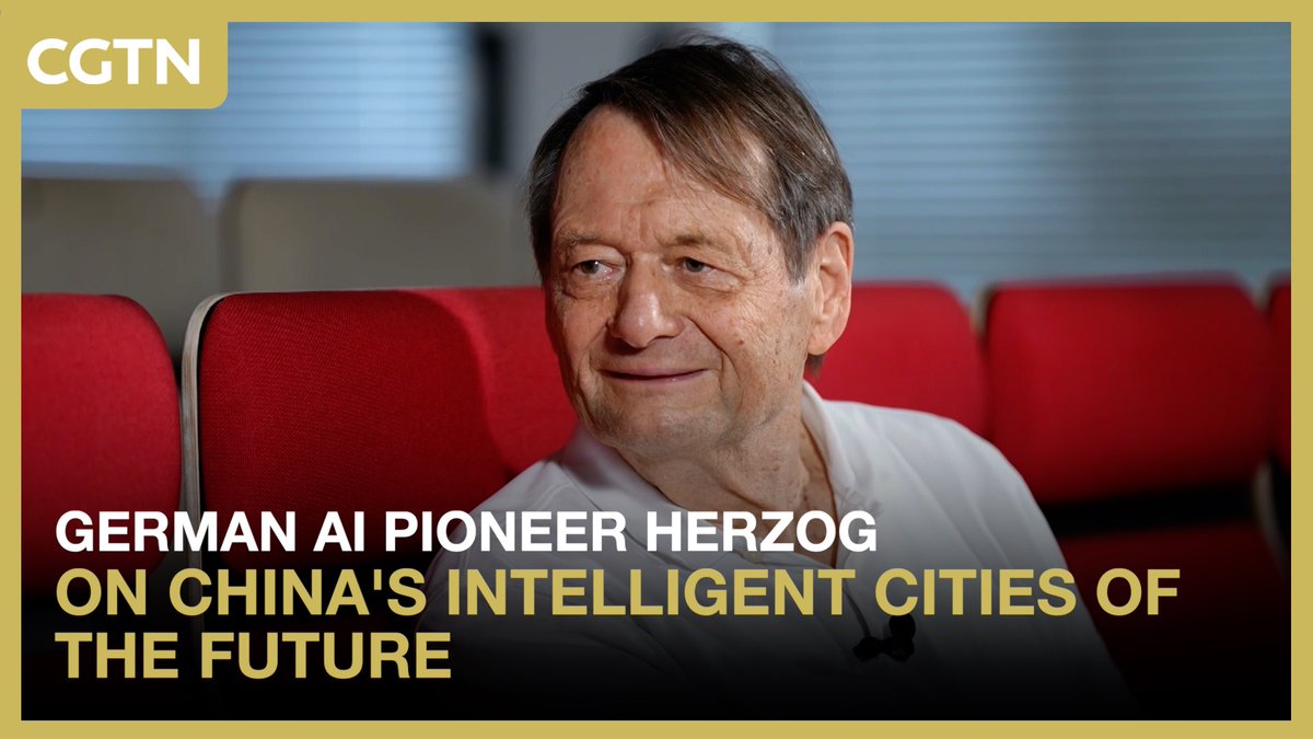 German AI pioneer Otto Heinrich Herzog on China's intelligent cities of the future