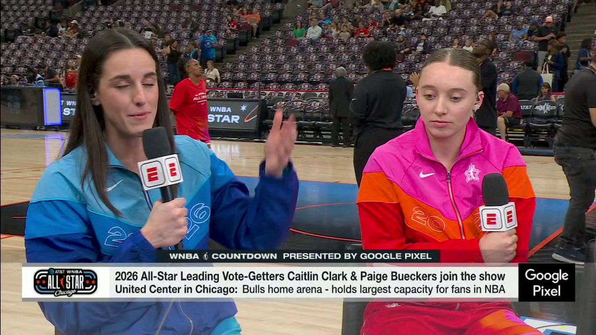 "These are memories that'll last a lifetime, so you never take it for granted." Caitlin Clark and Paige Bueckers join WNBA Countdown ahead of the All-Star game ⭐
