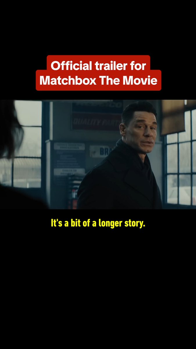 There's a Matchbox movie coming out and it stars John Cena! #SDCC