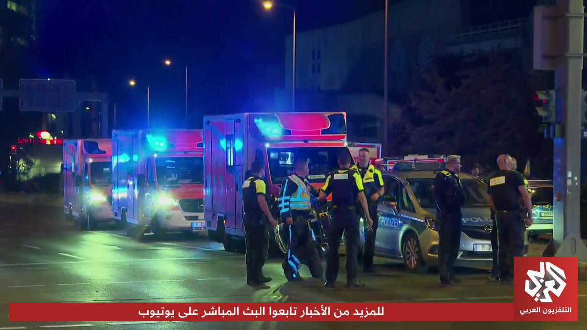 حالة استنفار أمني في برلين بعد حادث اصطدام سيارة بحشد من المارة أسفر عن سقوط قتيل وعدد من الجرحى بمنطقة "تيرغارتن"