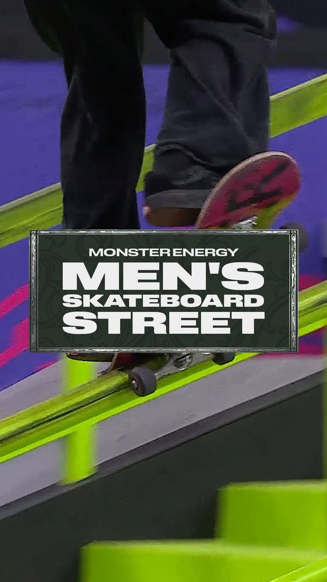 🥈 Toa Sasaki earns SILVER for XC Tokyo in @monsterenergy Men's Skateboard Street at the MoonPay 🟣 X Games League Championship in NOLA!
