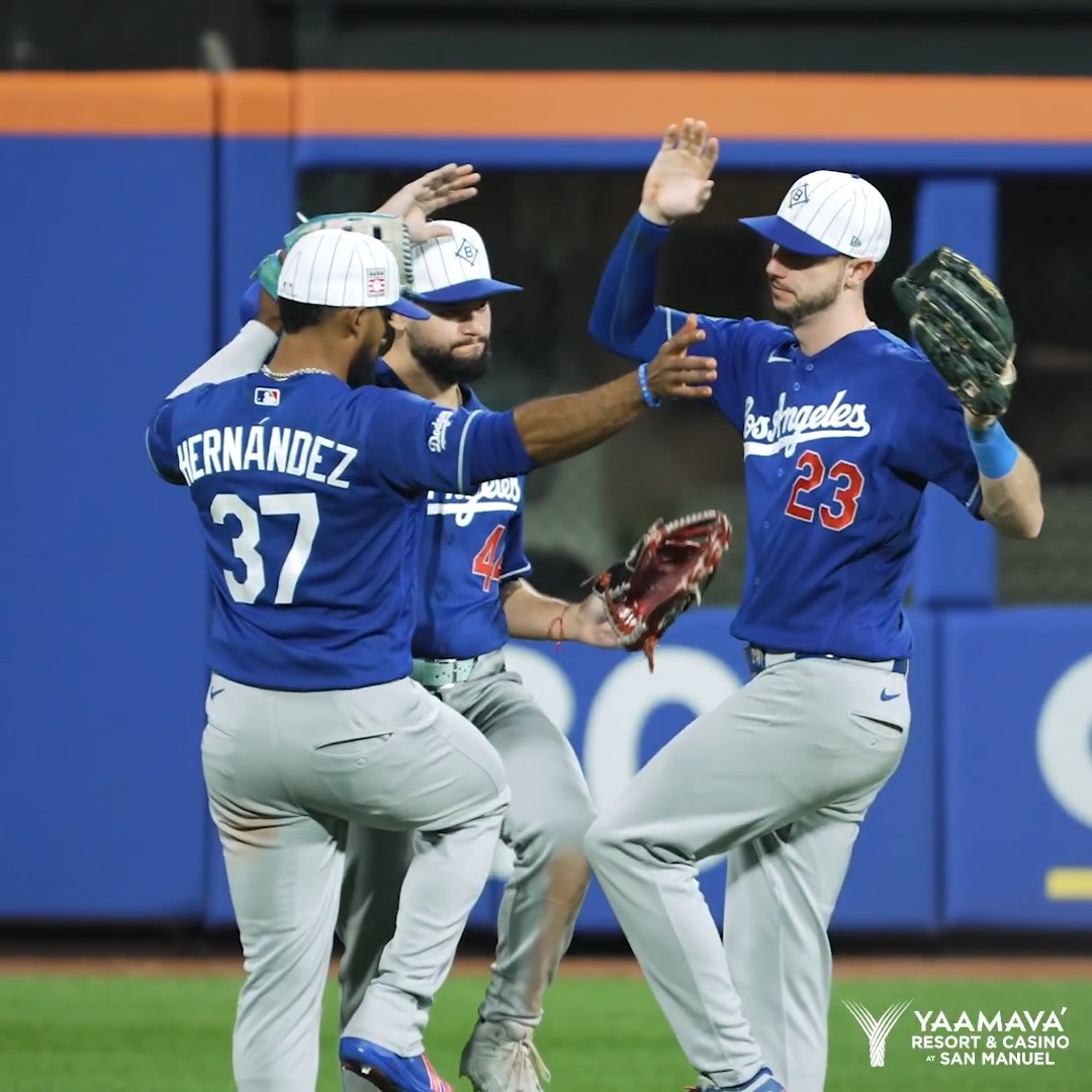 Victory formation! Dodgers x Yaamava' Resort & Casino