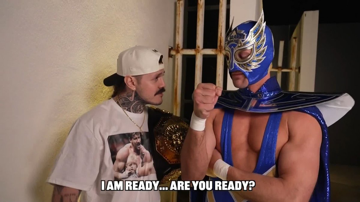 El Grande Americano and Dominik are READY to take on 2 members of Los Perros del Mal TONIGHT! 💪