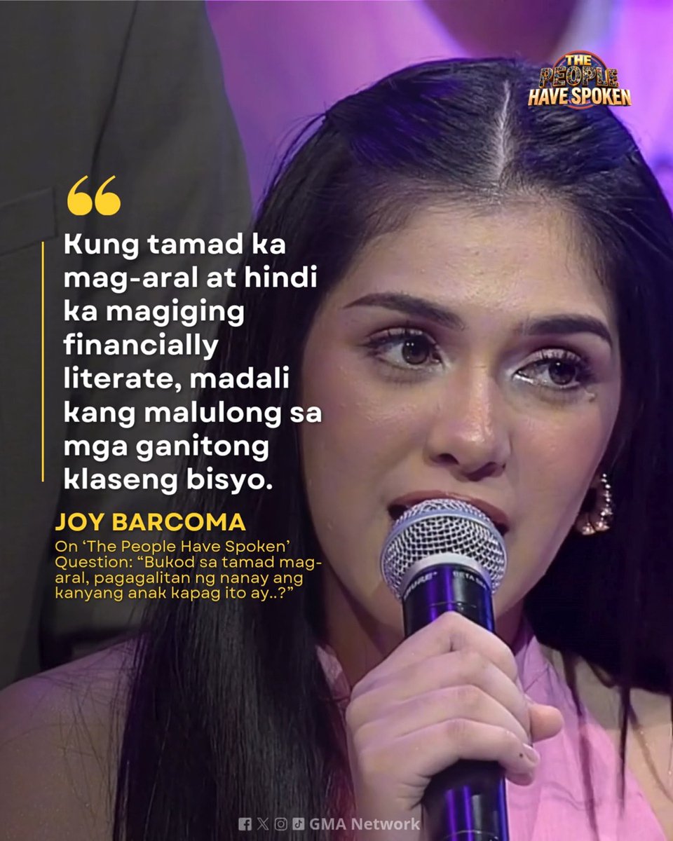 NO TO SUGAL ❌ "Kung ako nanay, papagalitan ko 'yung anak ko kapag nagsusugal..." - #JoyBarcoma on #ThePeopleHaveSpoken Watch the FULL Episode on YouLOL account on YouTube!