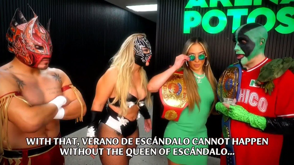 Todos quieren el Campeonato de Parejas Mixtas AAA 🔥 #AAAVeranoDeEscandalo