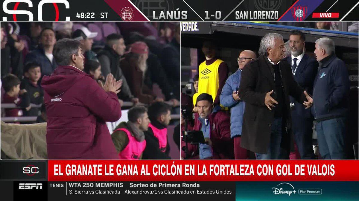 ¿CÓMO PIPO? ¿QUE TUVO LANÚS SOBRE EL FINAL DEL PARTIDO? ¡Insólito como no llegó el agónico 1-1 de San Lorenzo! 📺 #SportsCenter | #DisneyPlus Plan Premium