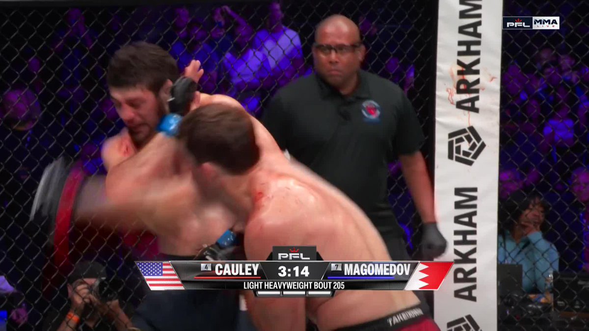SULLIVAN CAULEY IS THROWING DOWN! THE DC CROWD IS GOING WILD 🔥 #PFLDC | Main Card LIVE NOW on ESPN