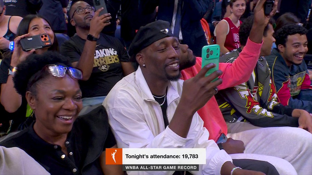 19,783 fans 🙌 Tonight broke the WNBA All-Star Game attendance record 👏