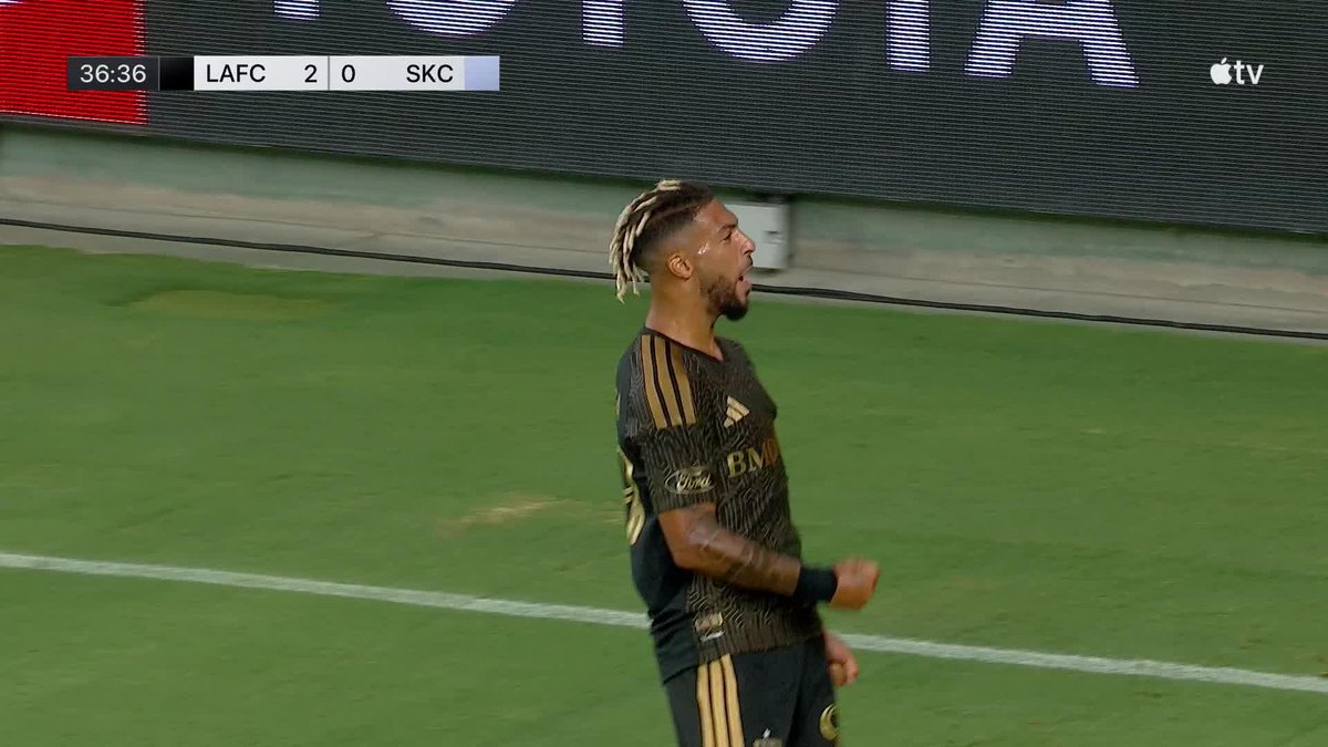 Denis Bouanga strikes with lightning speed! Blink and you might miss LAFC's second goal. ⚡