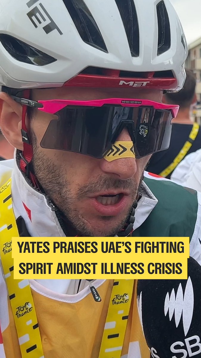 "It's no secret we've had a lot of illness" 🤒 From an illness-striken team to Felix Großschartner's 'saving' efforts, Simon Yates assess how the 2026 Tour de France has been for UAE Team Emirates XRG! 🇫🇷 #TDF2026 | July 5-July 27 | Every Stage on SBS 📺