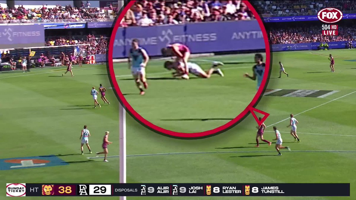 'JUST A STUPID ACTION' ❌ Ty Gallop could face scrutiny from the MRO after this off-the-ball act on Mitch Georgiades. 📺 Watch #AFLLionsPower on Ch.504 or stream on Kayo: ✍️ BLOG 🔢 MATCH CENTRE