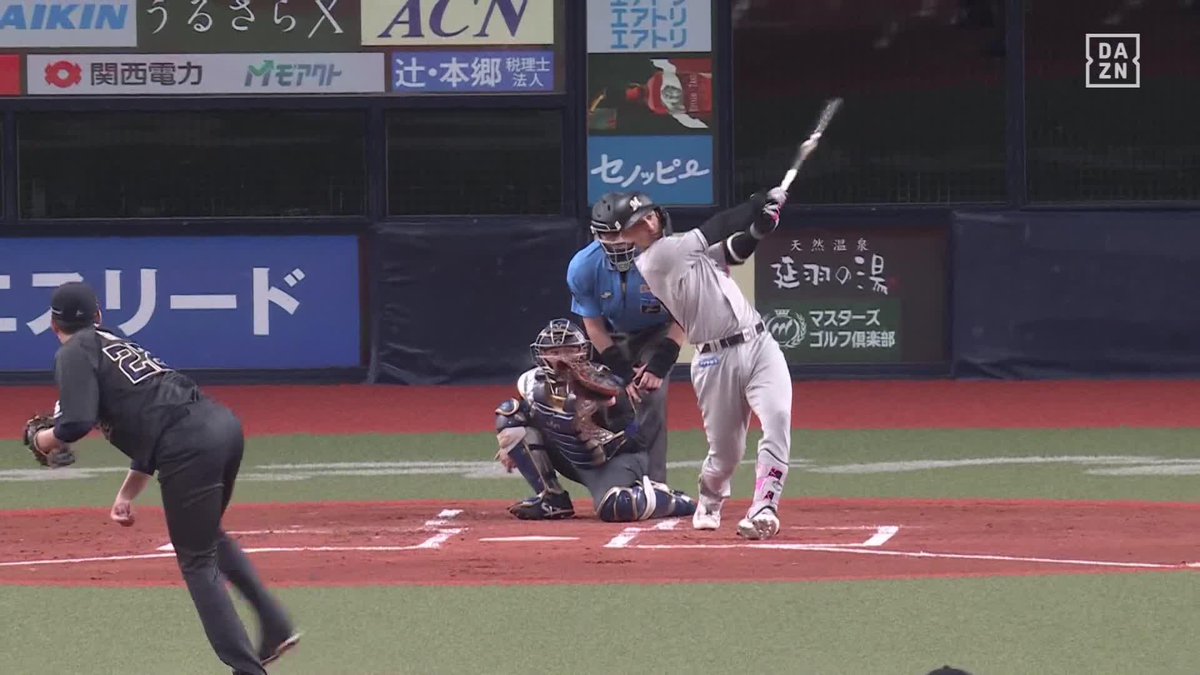 どこまで飛んでいくんだ ソト 5階席への一発！ キャプテンの一打で差を広げる！ ⚾️オリックス×ロッテ #chibalotte #だったらDAZN