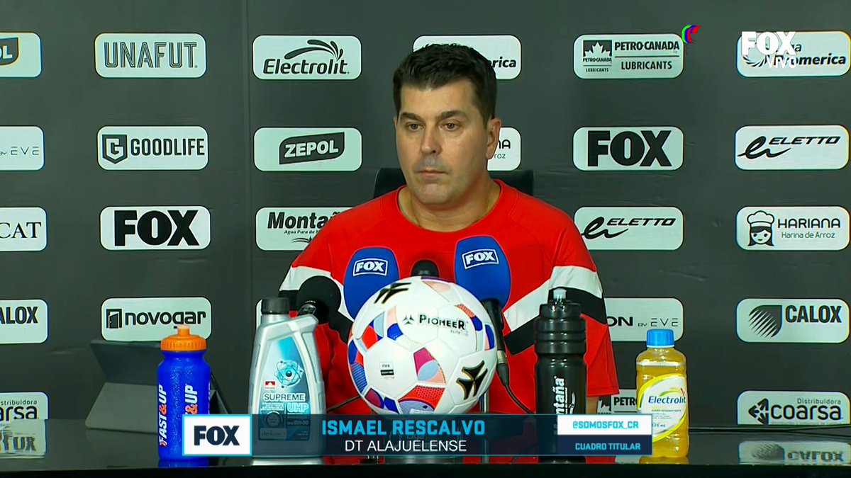 “Al final sacamos un punto”, Ismael Rescalvo, técnico de Alajuelense tras empatar ante Sporting FC.