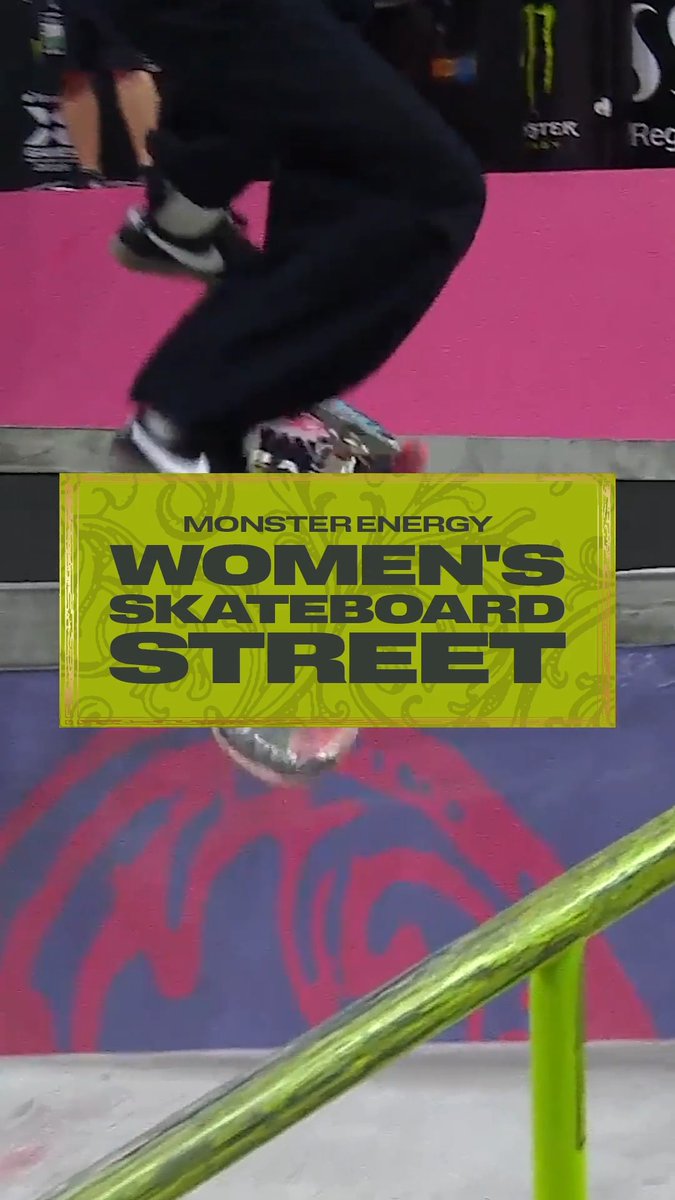 ๐ฅ Chloe Covell wins GOLD for XC NY in Monster Energy Women's Skateboard Street at the MoonPay ๐ฃ X Games League Championship in NOLA!