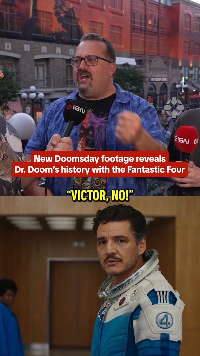 Exclusive footage shown at #SDCC for Avengers: Doomsday seems to expand on Victor Von Doom's relationship with the Fantastic Four.