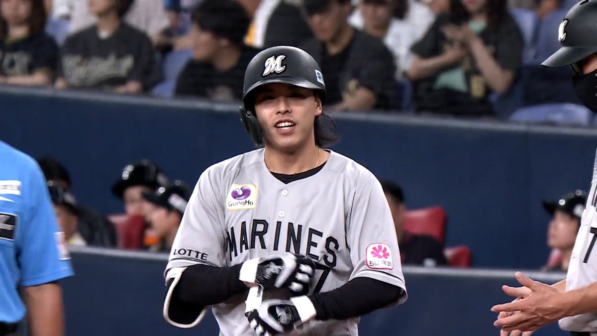 最高の状態でオールスターへ✨ パ・リーグ二塁手部門ファン投票1位㊗の #小川龍成 球宴直前のこの試合では猛打賞の活躍🙌 第1打席でも四球を選んでおりここまで4打席すべてで出塁👀 #chibalotte #ベースボールLIVE で配信中[初月無料]