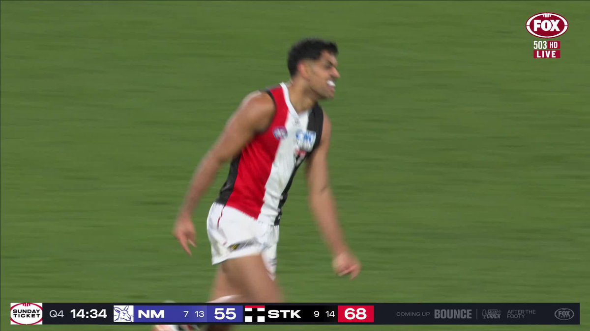 'MARVEL HAS NOT SEEN A HERO LIKE NASIAH!' 😇 Nasiah Wanganeen-Milera has his FOURTH goal in less than 27 minutes 💥💥 📺 Watch #AFLNorthSaints on Ch.504 or stream on Kayo: ✍️ BLOG 🔢 MATCH CENTRE