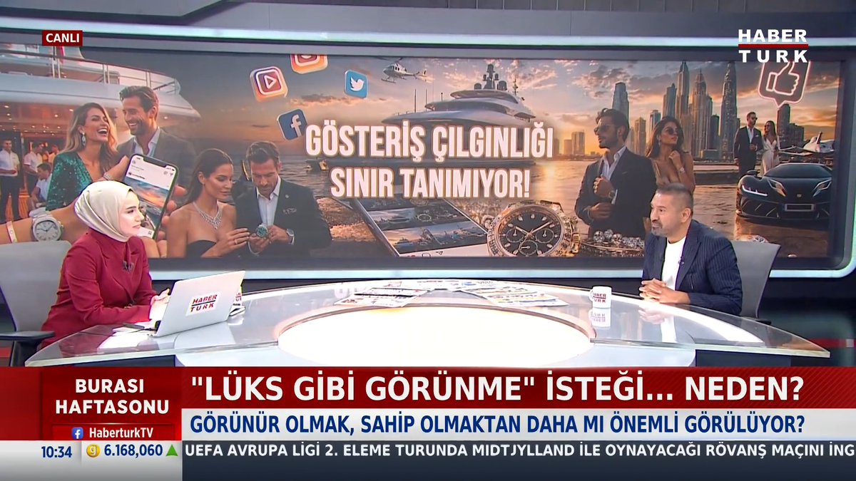📌Neden sürekli "Zengin gibi" görünmek istiyoruz? Gösterişin altında hangi ihtiyaç var? Uzman Psikolog Ramazan Saygın Şimşek #BurasıHaftasonu'nda Kübranur Uslu'ya anlattı.