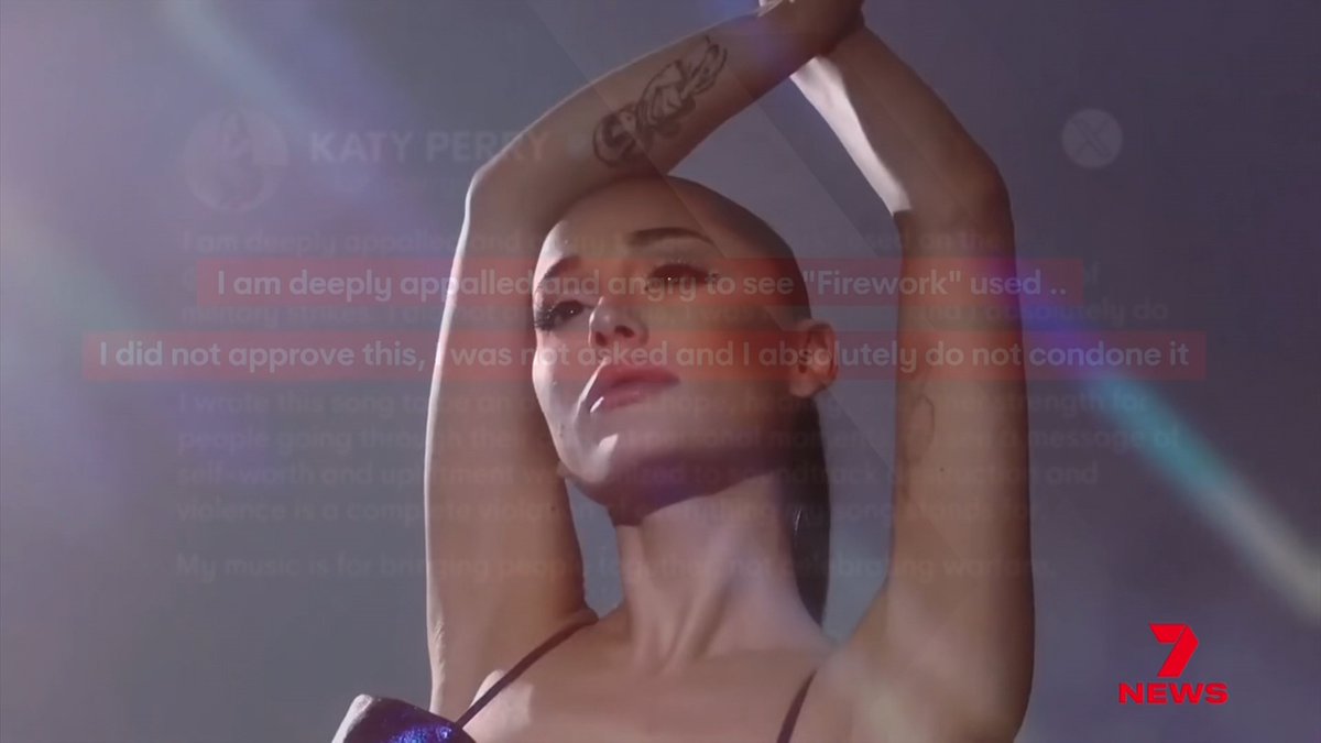 Katy Perry has publicly condemned Donald Trump and the White House for using her song 'Firework' without permission in a TikTok video showing American airstrikes on Iranian targets.