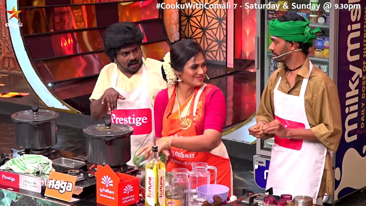 சபா.. இப்பவே கண்ண கட்டுதே.. 🤣 இனி Couple Cooks-ஓட Double Trouble 😀 Cooku with Comali Season 7 - சனி மற்றும் ஞாயிறு இரவு 9:30 மணிக்கு நம்ம விஜய் டிவில.. #DoubleTrouble #CookuWithComaliSeason7 #CookuWithComali7 #CookuwithComali #CWC #VijayTelevision #VijayTV