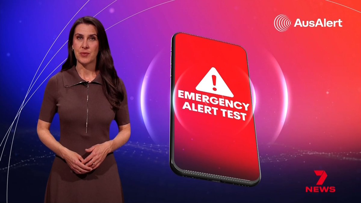 If an alarm suddenly starts going off on your mobile phone on Monday don't be alarmed. The federal government is testing its new emergency warning system. Jacquelin