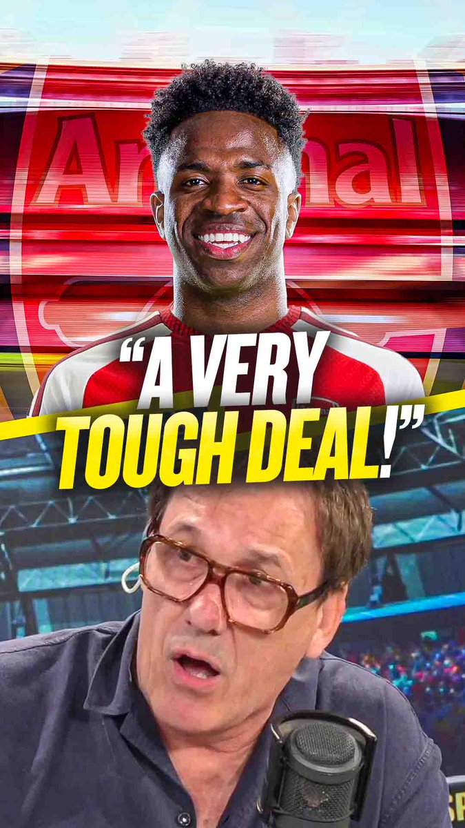 😱 "I find it very unlikely it would happen!" 🙌 "Absolutely fair play to Arsenal if they can get it over the line!" Tony Cascarino doubts Arsenal can financially complete the signing of Vinicius Jr from Real Madrid