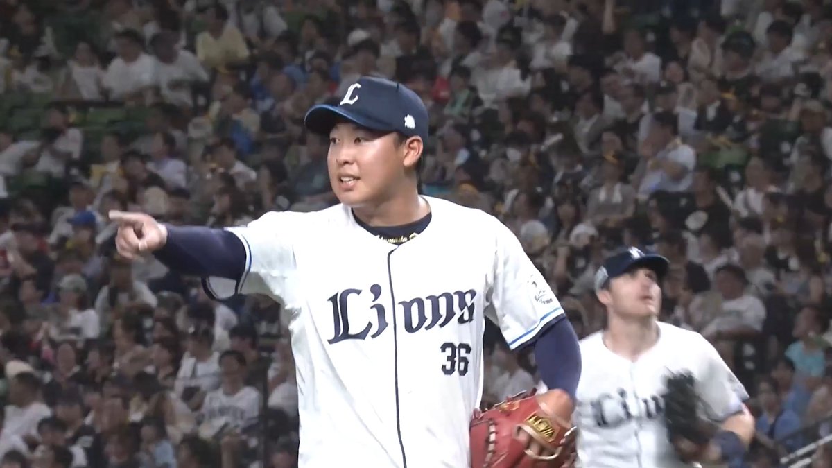 #山田陽翔 投手が3者凡退の好投！ 安定感のある投球で、テンポよく抑えます！ #seibulions #打破 #圧倒的至近距離 #バザールコラボシリーズ