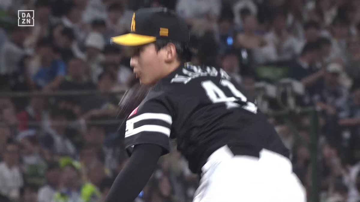 無傷の8連勝 高卒3年目にしてエース格の成績 前田悠伍 6回無失点5奪三振（93球） ※映像は6回の奪三振 ※高卒3年目以内の開幕8連勝は 堀内恒夫（巨人／1967年）以来 ⚾️西武×ソフトバンク #sbhawks #だったらDAZN
