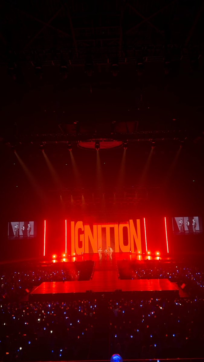 The crowd today is absolutely insane! 🔥 The cheers were deafening from the moment AHOF opened with “Ignition.” The energy inside the venue was incredible, and FOHAs made sure the boys felt every bit of the love. 💙 📹Video on wide view of the full stage. #AHOF1stTOUR_MANILA_D2 #THE_FIRST_SPARK #THE_FIRST_SPARK_IN_MANILA #AHOF #아홉