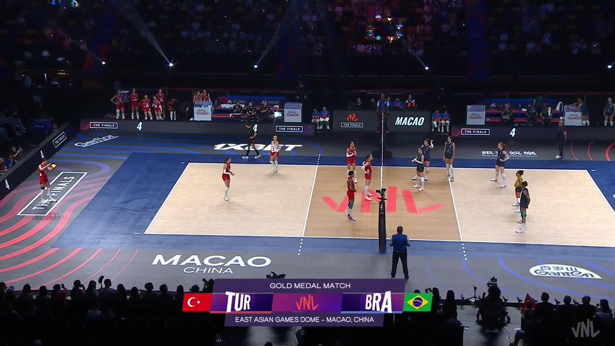#VNL2026 IT’S TIME FOR THE FINAL SHOWDOWN! 🙌🏆 Brazil 🇧🇷 🆚 Türkiye 🇹🇷. Who lifts the trophy? 👑 📺 Watch LIVE on VBTV: 🏐 #BePartOfTheGame #Volleyball