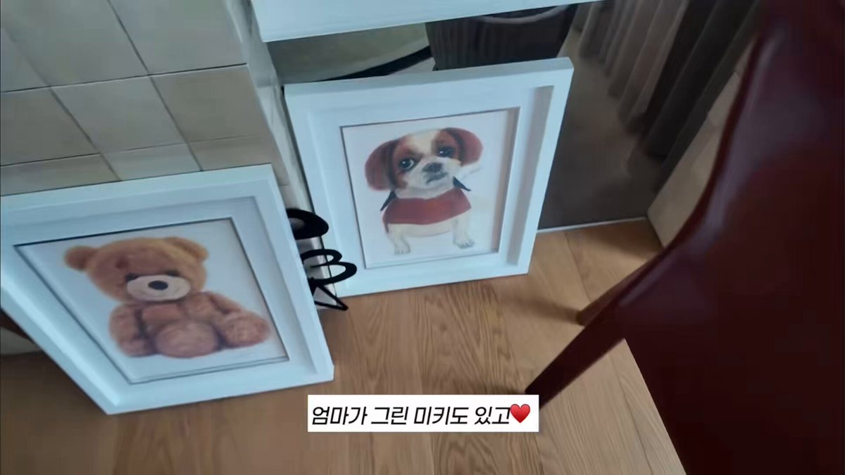 호석이 어머님이 색연필로 그리신 미키래! 🥹 어머님 그림 진짜 잘 그리신다… 너무 예뻐서 보고 놀람