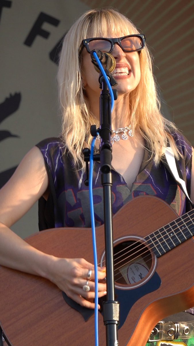 “Roses/Lotus/Violet/Iris” live debut at Newport Folk Festival⁣⁣