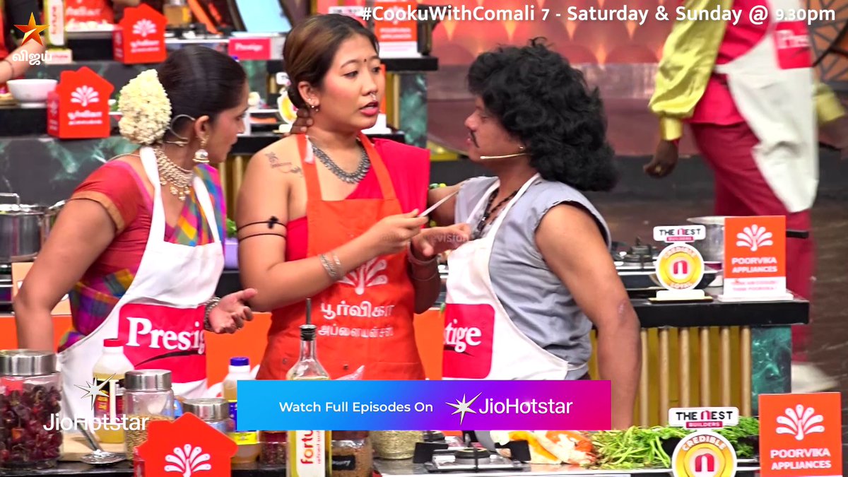 எப்படி Tricks ah வேலைய வாங்குறாங்க.. 😂 இனி Couple Cooks-ஓட Double Trouble 😀 Cooku with Comali Season 7 - சனி மற்றும் ஞாயிறு இரவு 9:30 மணிக்கு நம்ம விஜய் டிவில.. #DoubleTrouble #CookuWithComaliSeason7 #CookuWithComali7 #CookuwithComali #CWC #VijayTelevision #VijayTV