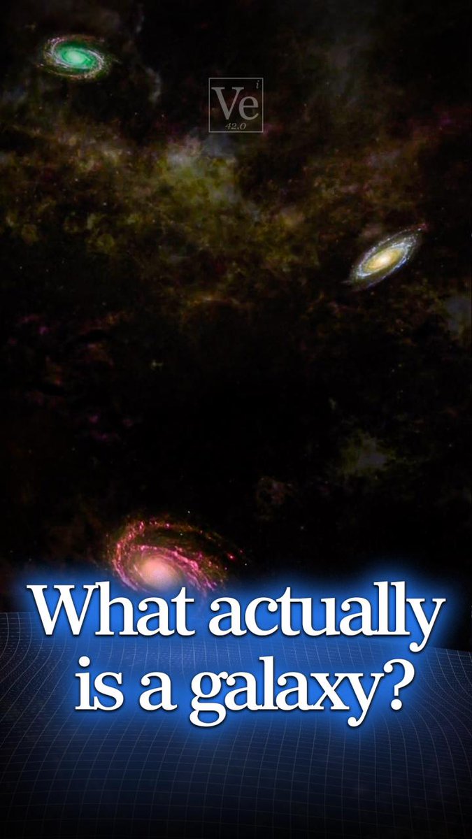 Do you know what a galaxy is? #veritasium #science #physics #space