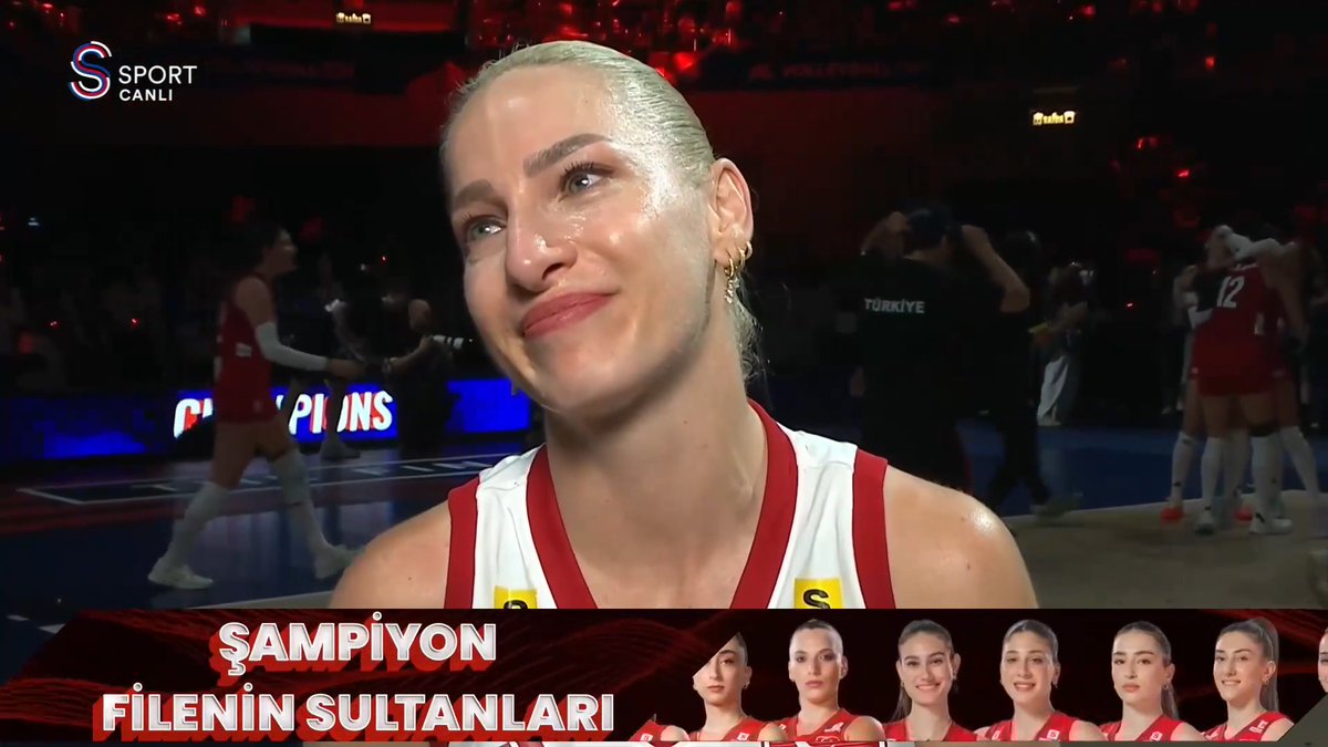 Gizem Örge'nin şampiyonluğun ardından açıklamaları! 🎙️