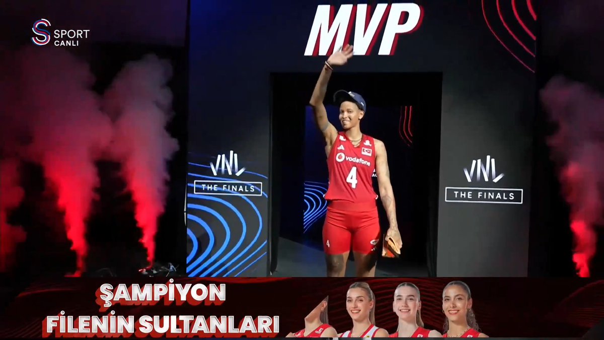 Melissa Vargas, VNL 2026'nın MVP'si oldu! 🇹🇷🥇