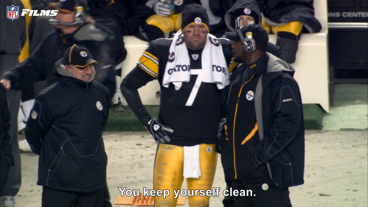 "They got the #1 defense in the world." "I got you." 7 Sundays til football returns 🥹 @Steelers