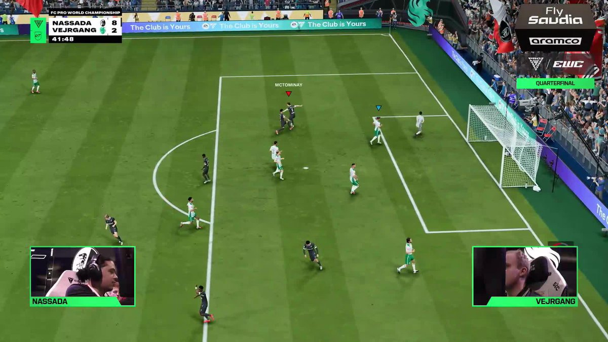 Leading Vejrgang 9-2 at half time! 🤯 Nassada is doing a madness 🔥 #FCPro | #EWC