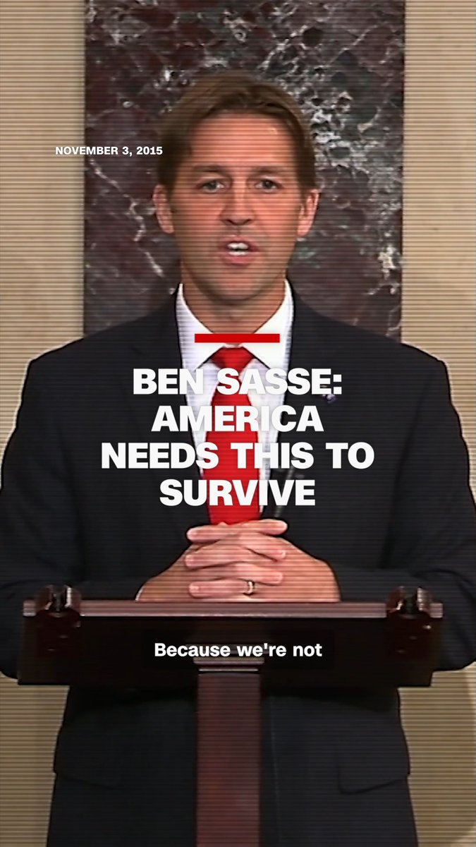 Facing death from stage four pancreatic cancer, former Senator Ben Sasse shares with CNN’s Jake Tapper what he believes American politics needs for the Republic to survive. Watch the rest of his emotional interview on CNN’s The Whole Story with Anderson Cooper: Ben Sasse is Going Home: Lessons on Life and Death, Sunday, July 26 at 8pm ET, and available on CNN All Access on Monday, July 27.
