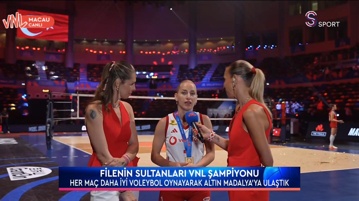 Kaptan Gizem Örge, şampiyonluğuk sonrası Maçın Ardından yayınımızda konuğumuz oldu! 🗣️
