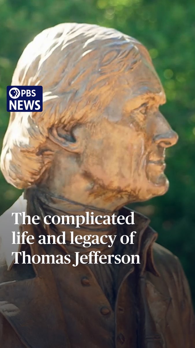 It's been 250 years since Thomas Jefferson wrote the Declaration of Independence — a document that declared that "all men are created equal," even while hundreds of thousands of people remained enslaved. Judy Woodruff traveled to his Virginia home of Monticello to learn more about the third president and how his own contradictions reflected the nation's. It's part of her series, Crossroads: America at 250.