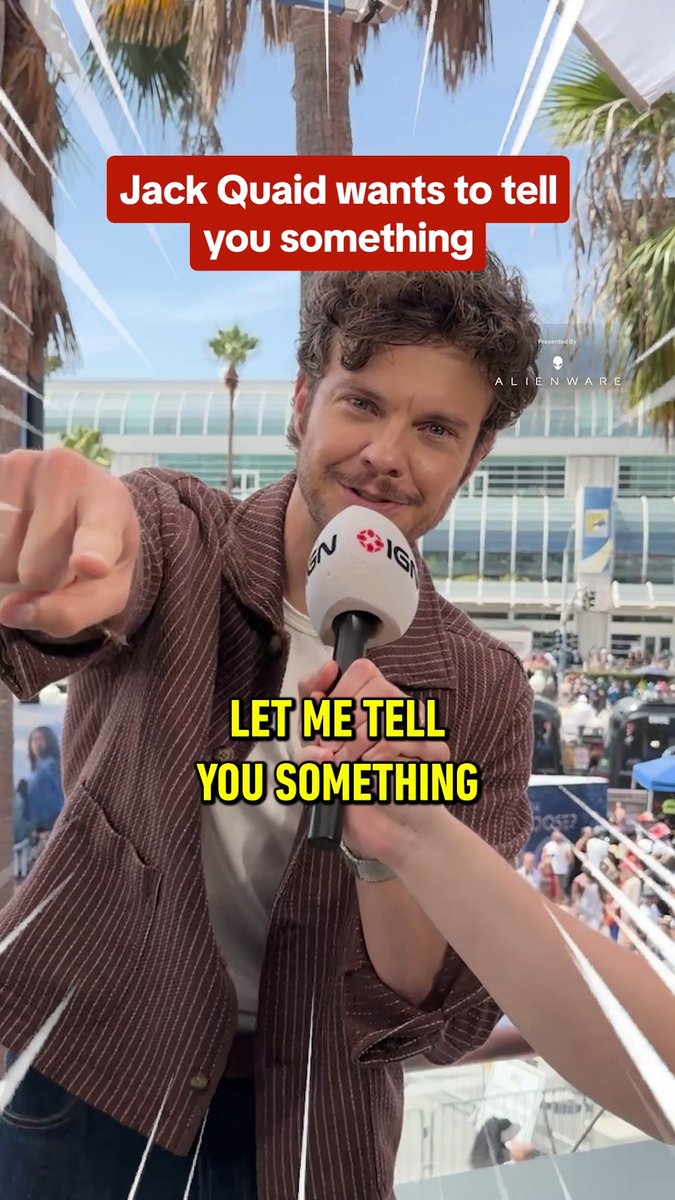 When Superman (Jack Quaid) wants to tell you something, you LISTEN! #SDCC In partnership with Aliens: Fireteam Elite 2, Alienware, BRISK x Splatoon Raiders and Ramayana