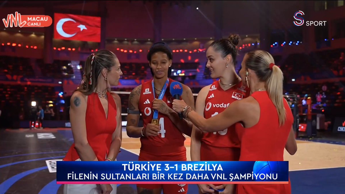 Melissa Vargas: "Yine şampiyon olduk, çok iyi hissediyorum."