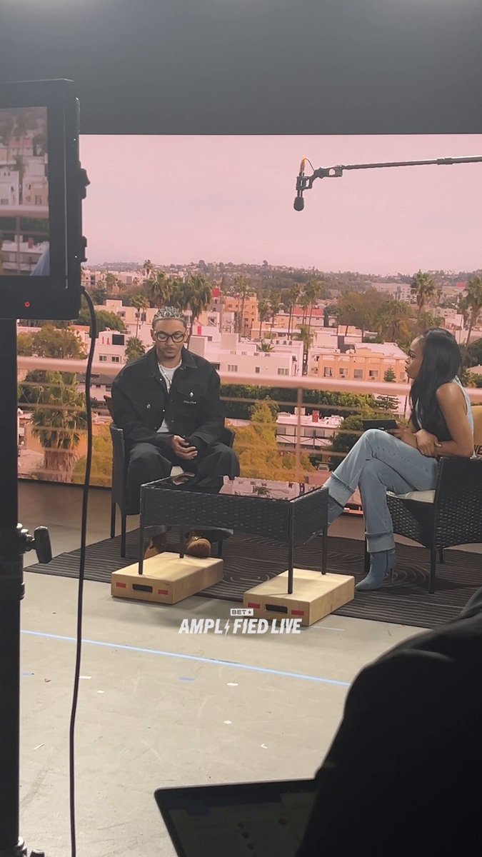 Take a peek behind the scenes as Miles Minnick gets ready to bring the energy for #BETAmplified. 🎬 Watch the full episode live now on YouTube!