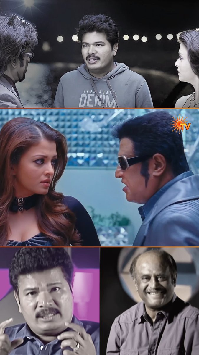 Throwback to the making of Enthiran. #SunTV #SunTVThrowback #Enthiran #Making #BehindTheScenes