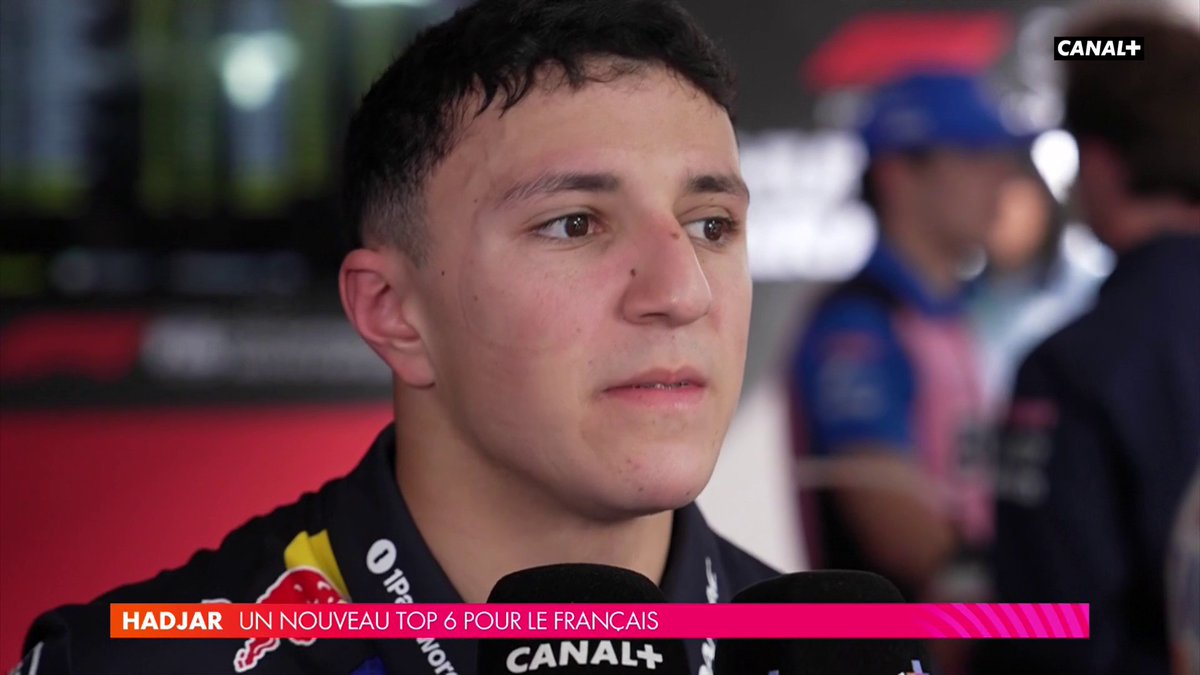 ⚡️ "J'avais vite compris." Isack Hadjar à propos de rester en piste pour aider son coéquipier 💪 #HungarianGP #F1
