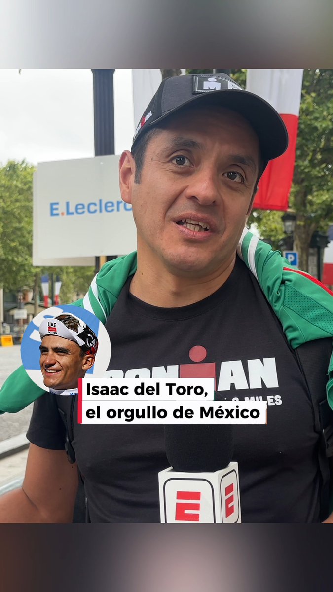 🥹🇲🇽 Lo que genera Isaac del Toro Mexicanos al borde de las lágrimas al hablar de lo que está haciendo Torito en el Tour de Francia 👏